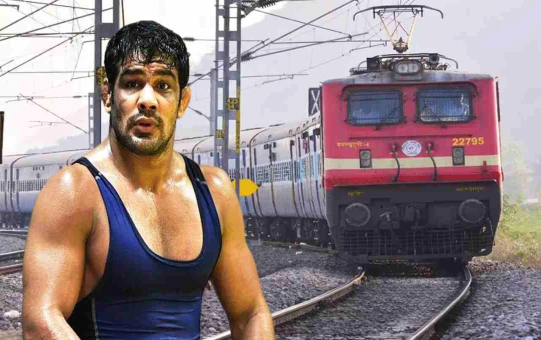সুশীল কুমারের প্রত্যাবর্তন: হত্যার অভিযোগের মাঝে রেলওয়েতে কাজে ফিরলেন অলিম্পিক পদক জয়ী