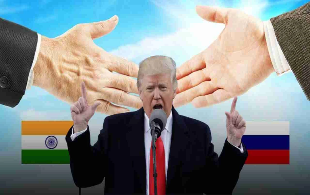 ট্রাম্পের রাশিয়াকে অর্থনৈতিকভাবে দুর্বল করার পরিকল্পনা: ভারত ও চীনের উপর নিষেধাজ্ঞার ইঙ্গিত