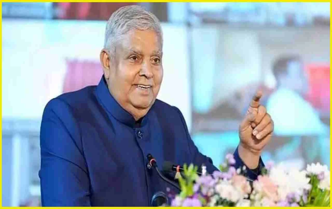 उपराष्ट्रपति जगदीप धनखड़ का बड़ा बयान: 'ईश्वर चाहेंगे तो अगस्त 2027 में ले लूंगा रिटायरमेंट'