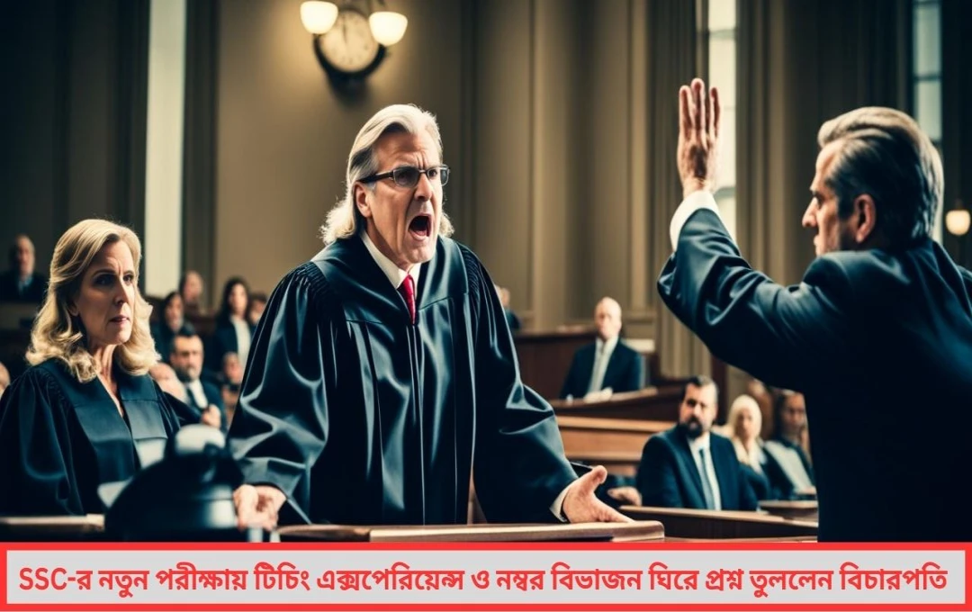SSC-র পরীক্ষায় নতুন নিয়ম ঘিরে বিস্ফোরণ কার সিদ্ধান্ত সরাসরি প্রশ্ন বিচারপতির, টনক নড়ল প্রশাসনের