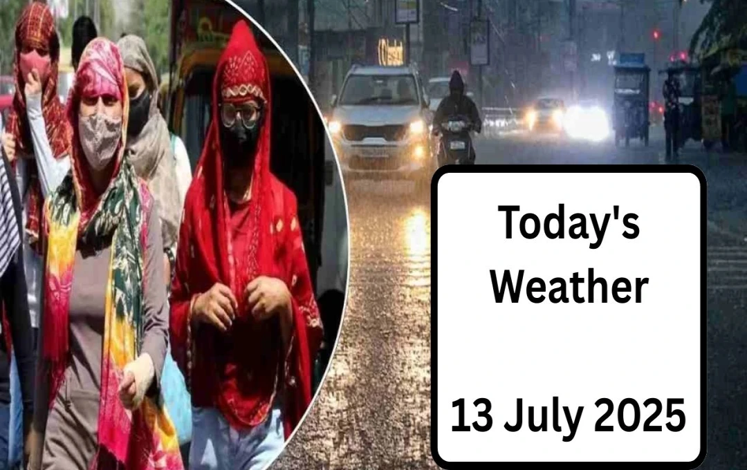 Monsoon Update: Delhi-NCR Struggles with Humidity Amidst Rain, Rajasthan and Jharkhand to Witness Heavy Downpours