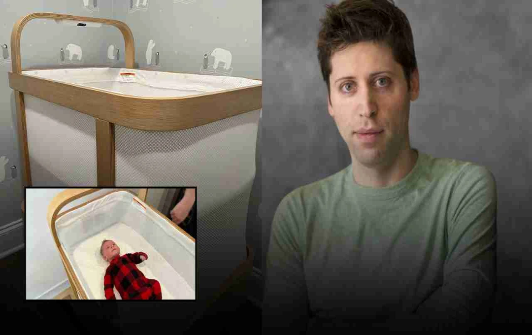 अब एआई झूला सुलाएगा बच्चों को: Sam Altman की एक पोस्ट से दुनियाभर में छाया Cradlewise का जादू