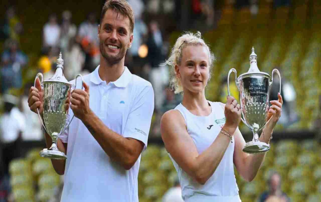 Wimbledon 2025: सिनियाकोवा-वरबीक की जोड़ी ने मिक्स्ड डबल्स खिताब जीत रचा इतिहास