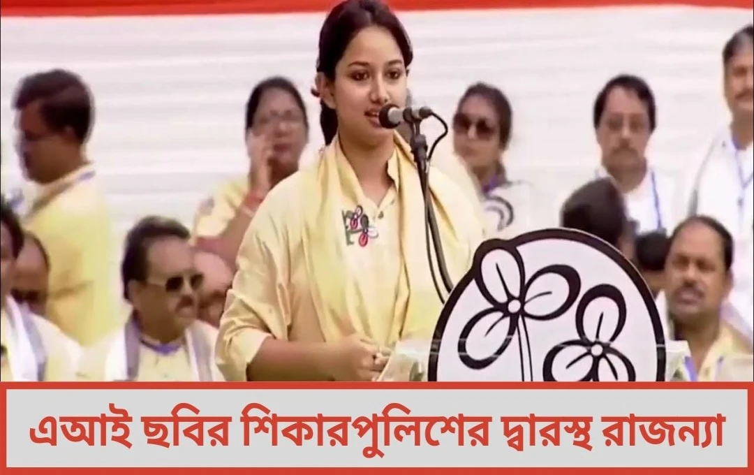 এআই ছবির শিকার পুলিশের দ্বারস্থ রাজন্যা