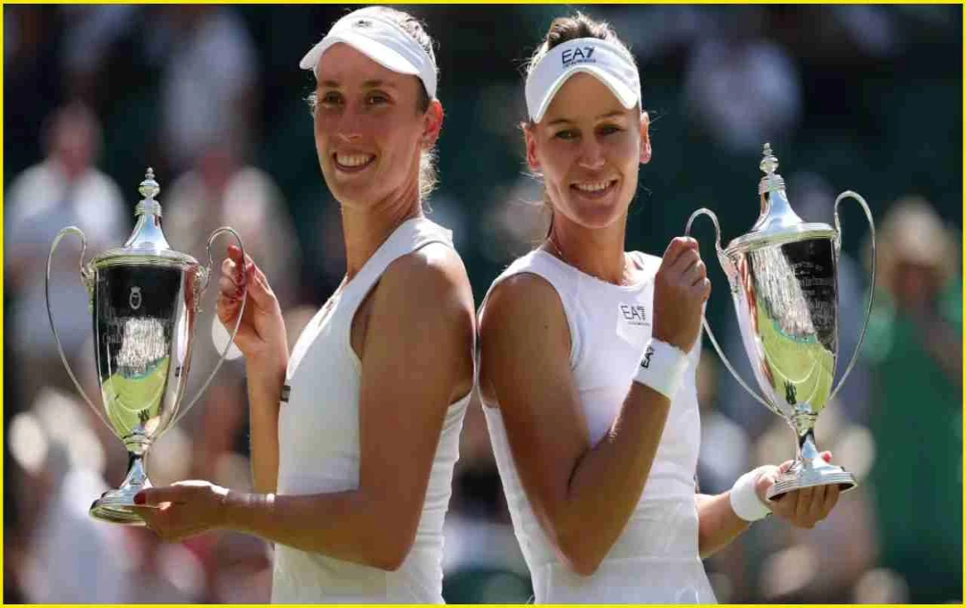 Wimbledon 2025: वेरोनिका कुदेरमेटोवा-एलिस मेर्टेंस की जोड़ी ने महिला डबल्स खिताब जीतकर रचा इतिहास