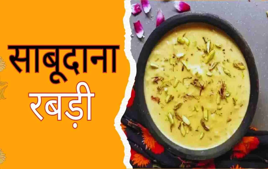 सावन सोमवार व्रत में बनाएं साबूदाना रबड़ी, पाएं एनर्जी और लाजवाब स्वाद   