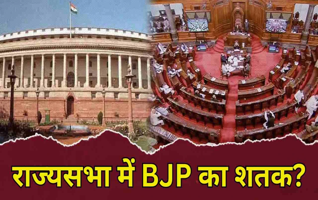 राज्यसभा में शतक से एक कदम दूर BJP, NDA की ताकत और भी मजबूत   