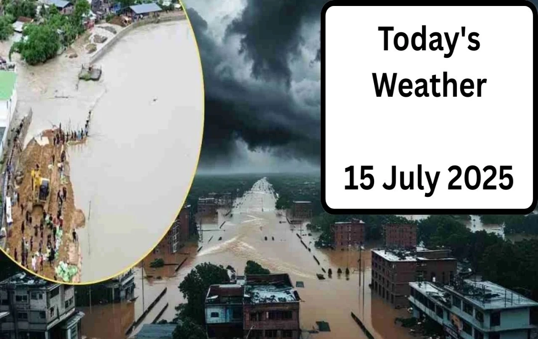 India Weather Alert: Heavy Rainfall and Flood Warnings Issued for Multiple States