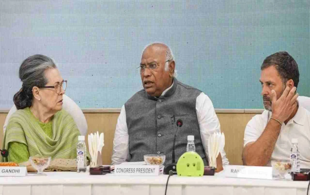 सोनिया गांधी की अध्यक्षता में कांग्रेस नेताओं की अहम बैठक, संसद में सरकार को घेरने की तैयारी