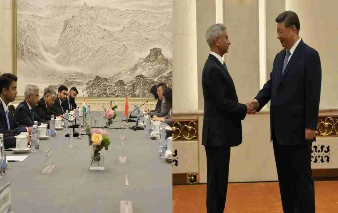 Jaishankar Meets Xi Jinping in Beijing: Discusses Bilateral Relations and Border Tensions