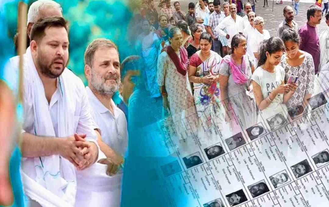 Tejashwi Yadav Accuses BJP of Voter List Manipulation in Bihar