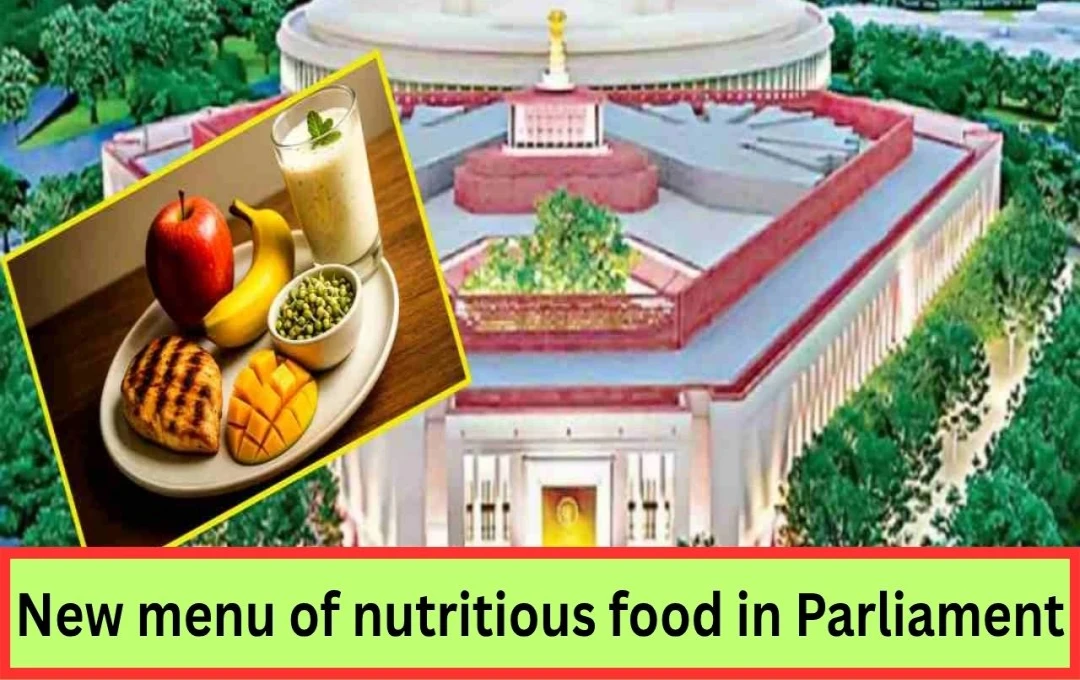 Healthy Eating Initiative Launched in Parliament Canteen: Nutritious Options Now Available