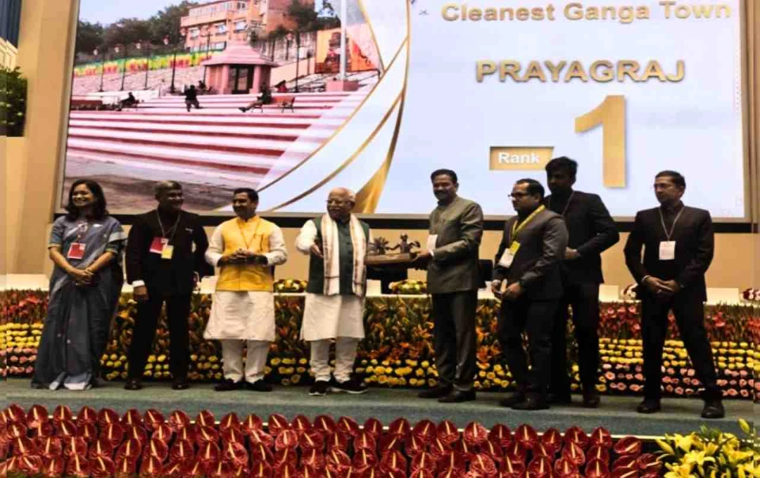 Prayagraj Crowned Cleanest Ganga Town in India: Swachh Survekshan 2024-25