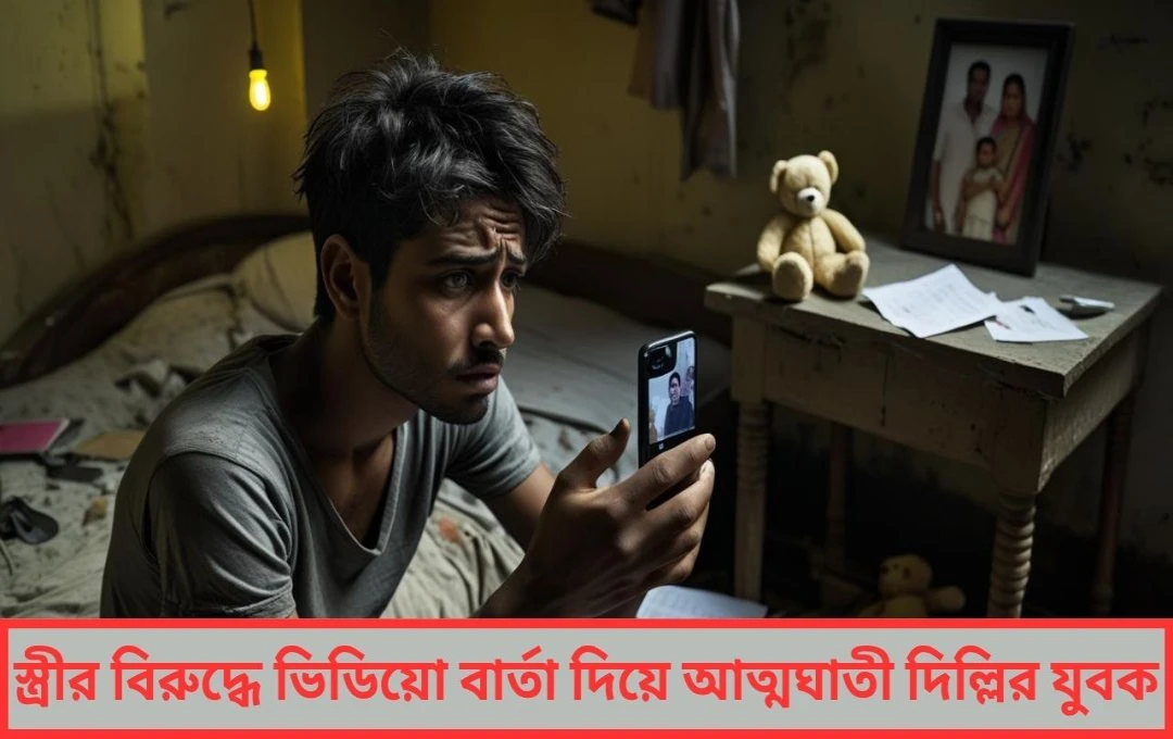 স্ত্রীর বিরুদ্ধে ভিডিও বার্তা তারপর আত্মঘাতী বিকাশ