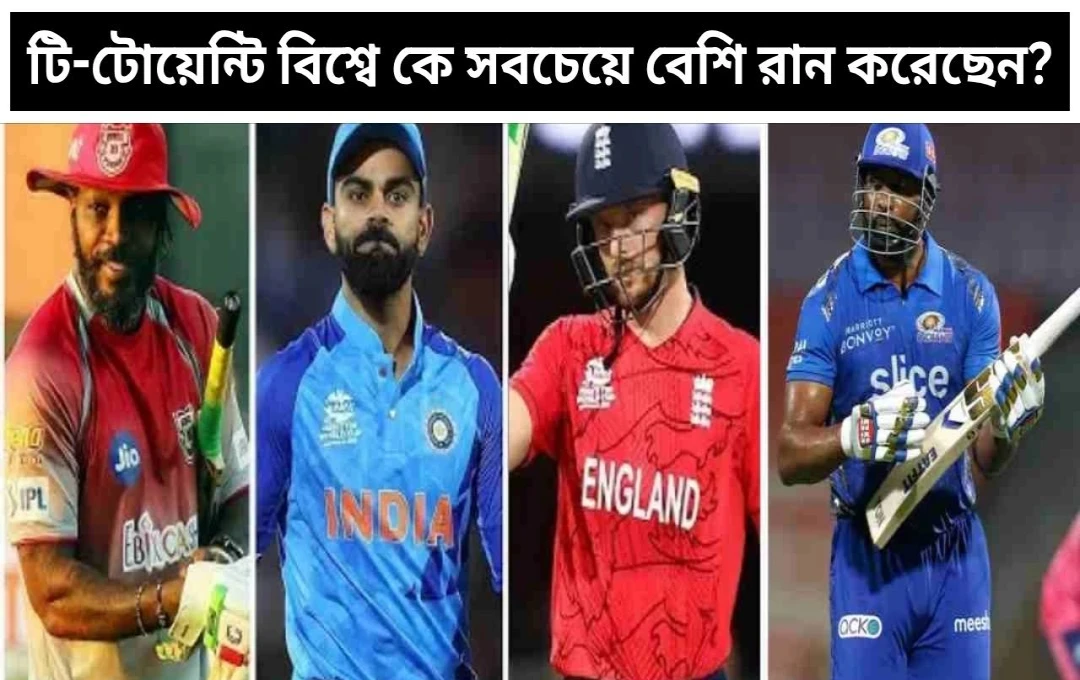 টি-টোয়েন্টি ক্রিকেটে সর্বোচ্চ রান সংগ্রাহক সেরা ৭ ব্যাটসম্যান