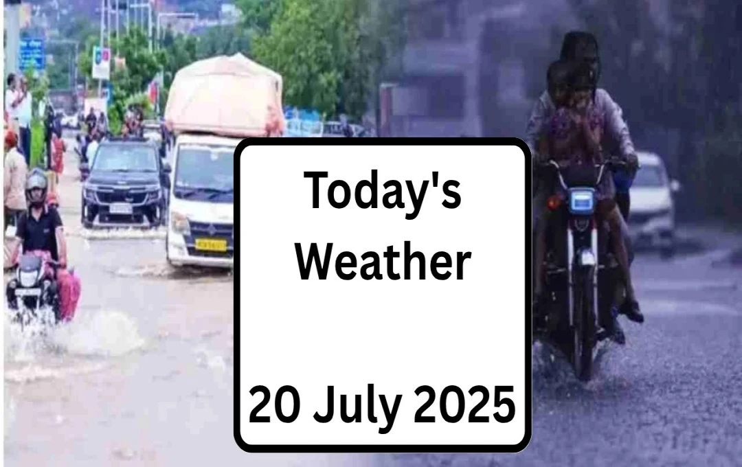 Heavy Rains and Red Alerts Issued Across India: Delhi-NCR Faces Humid Heat