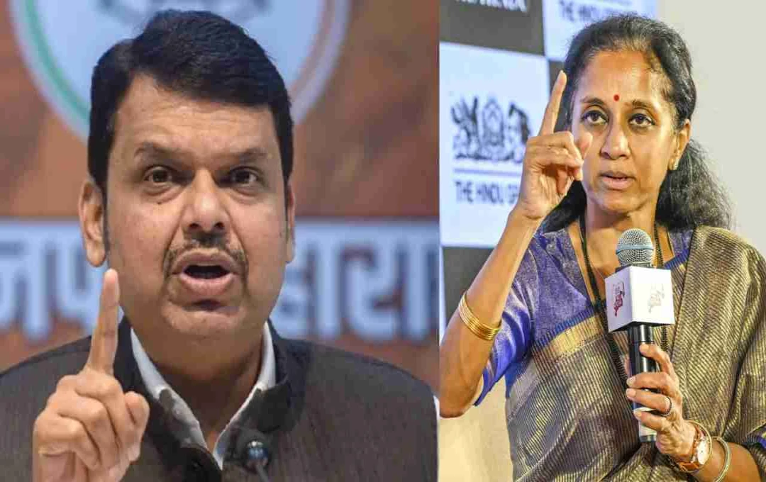 Maharashtra Language Row: हिंदी बनाम मराठी पर सियासी तकरार, सुप्रिया सुले का सीएम फडणवीस पर बड़ा हमला