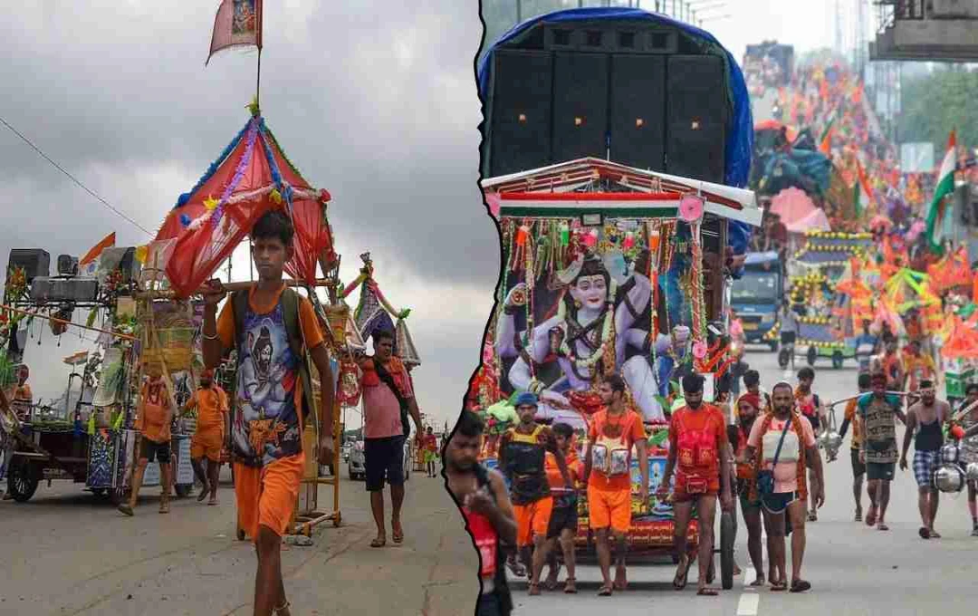 Uttar Pradesh Tightens Security for Kanwar Yatra: Bans on Bats, Flowers from CM