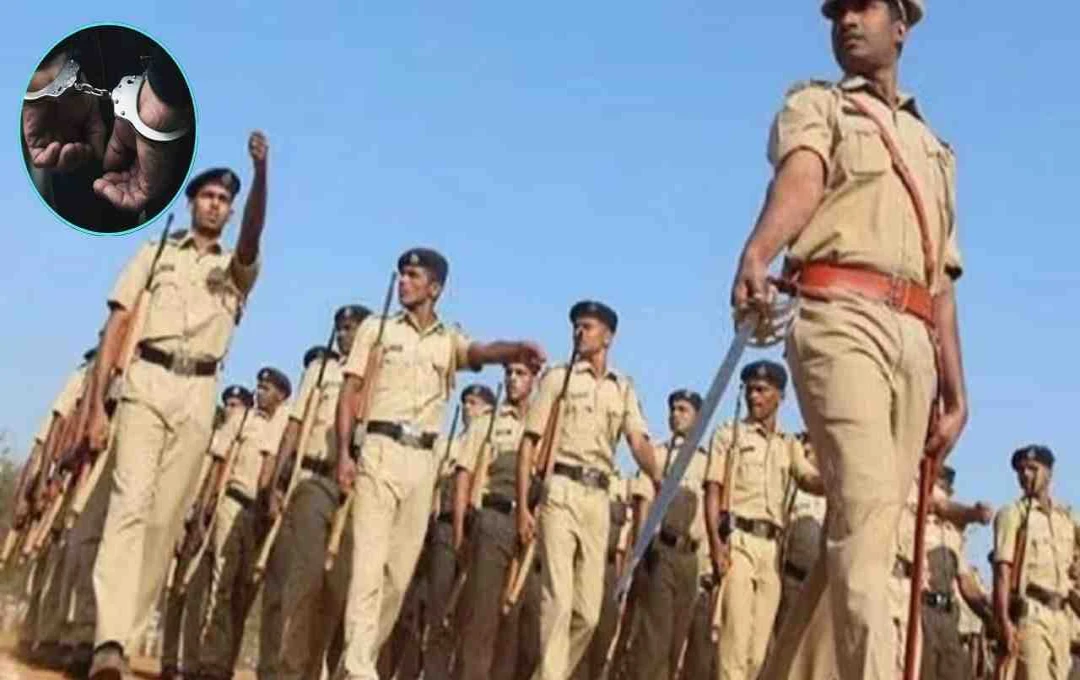 बिहार सिपाही भर्ती परीक्षा में धांधली, दो परीक्षार्थी समेत 14 आरोपी गिरफ्तार