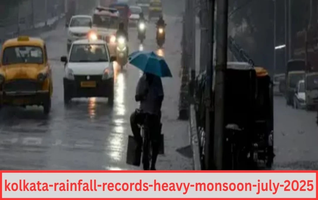 Kolkata Braces for Record Rainfall: July 2025 Sees Unprecedented Monsoon Activity