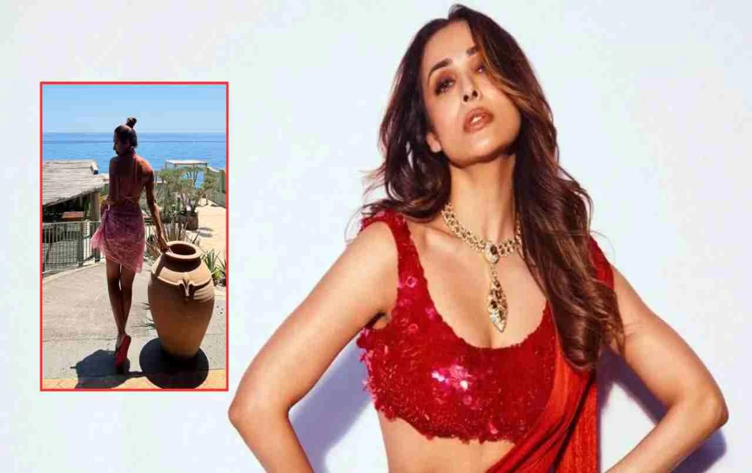 मलाइका अरोड़ा का बोल्ड अंदाज: पिंक बिकिनी में शेयर कीं वेकेशन फोटोज, 51 की उम्र में भी इंटरनेट पर मचाई सनसनी