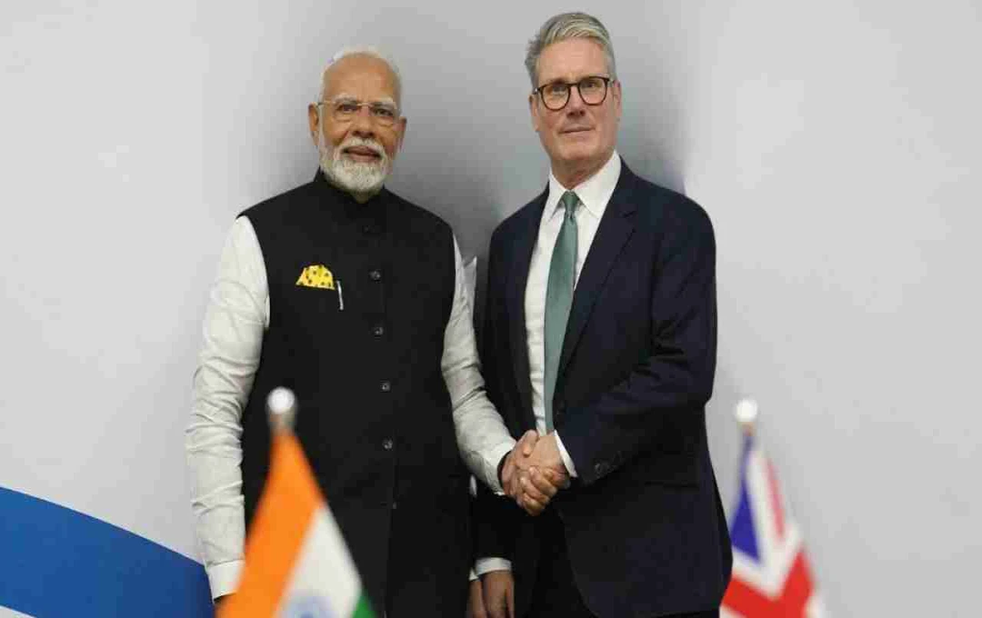 भारत-ब्रिटेन FTA पर 24 जुलाई को होंगे दस्तखत, लंदन में पीएम मोदी और पीयूष गोयल रहेंगे मौजूद
