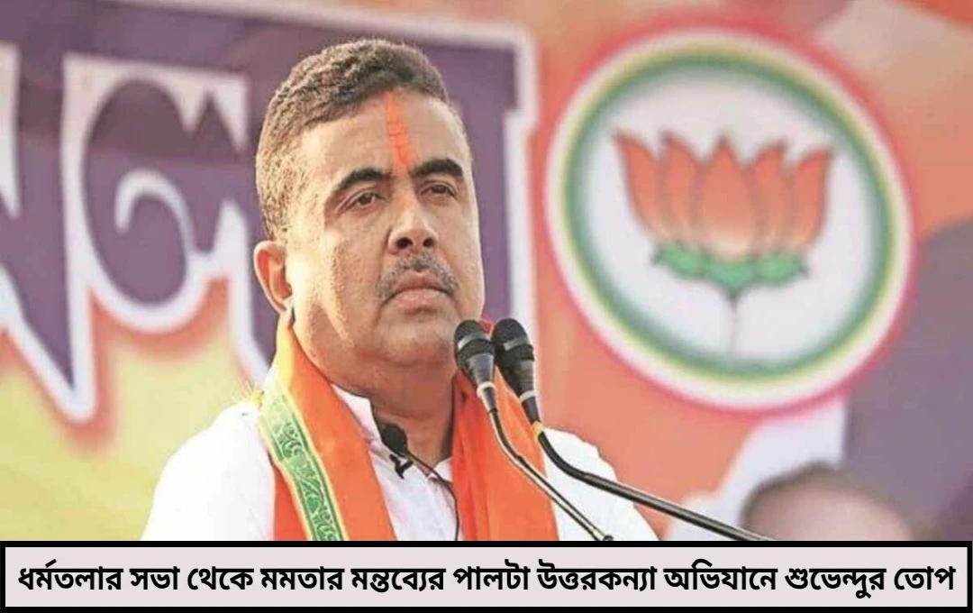 ‘সংবিধানকে আক্রমণ করছেন মমতা’ রোহিঙ্গা ইস্যুতে শুভেন্দুর পাল্টা তোপ উত্তরকন্যা থেকে
