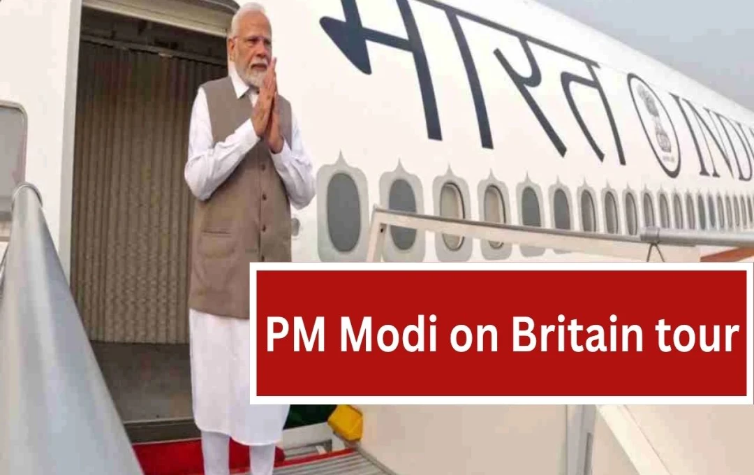 PM Modi's UK Visit: Free Trade Agreement Expected to Boost India-UK Trade to $120 Billion