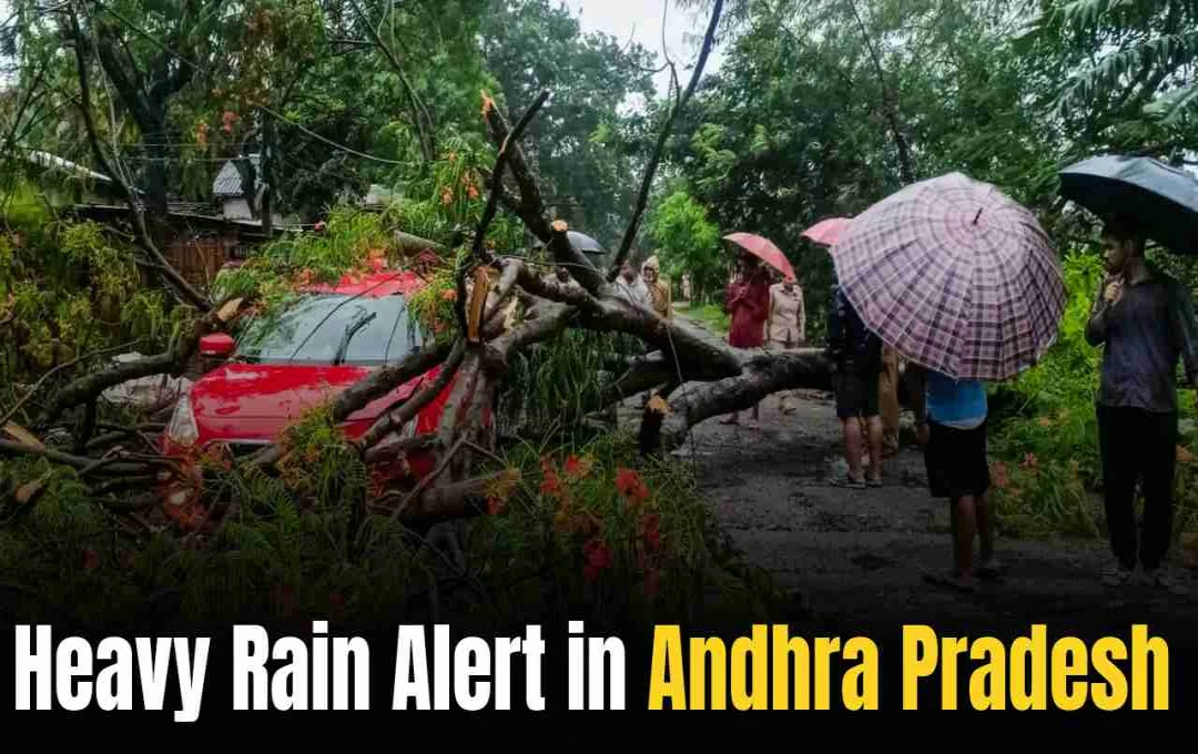 Heavy Rain Alert: तीन दिन की भारी बारिश से आंध्र-तेलंगाना में हाहाकार, मंगलुरु में भूस्खलन के लिए अलर्ट जारी