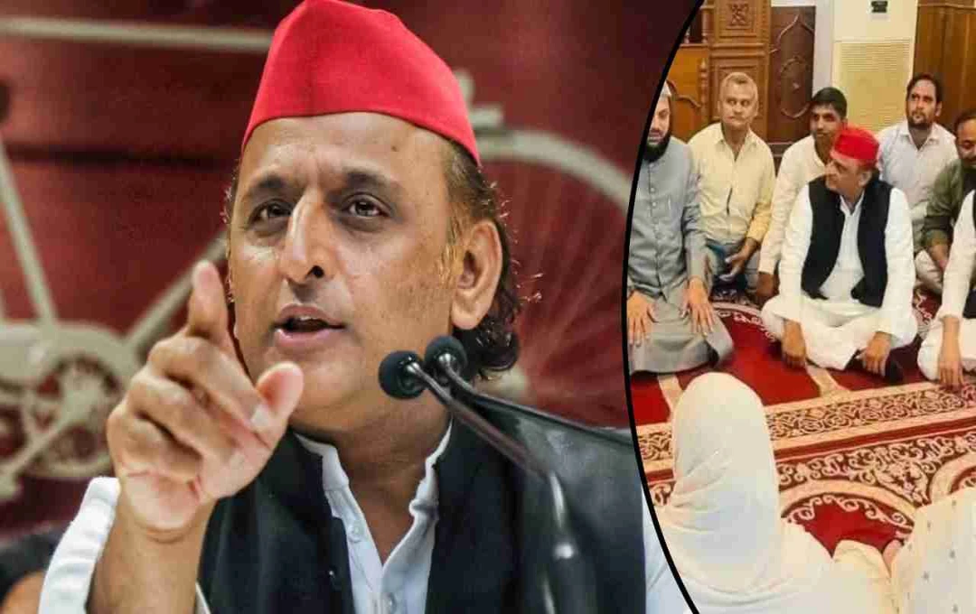 मुस्लिम वोट साधने की कोशिश या धार्मिक सौहार्द? समाजवादी पार्टी की मस्जिद बैठक पर सियासी घमासान