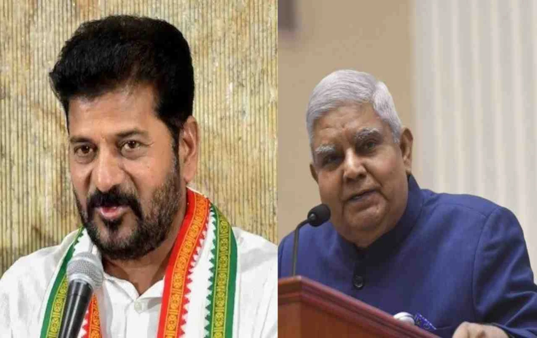 तेलंगाना से उपराष्ट्रपति प्रतिनिधित्व: CM रेवंत रेड्डी ने दिया बड़ा सुझाव, धनखड़ के इस्तीफे पर भी दी प्रतिक्रिया