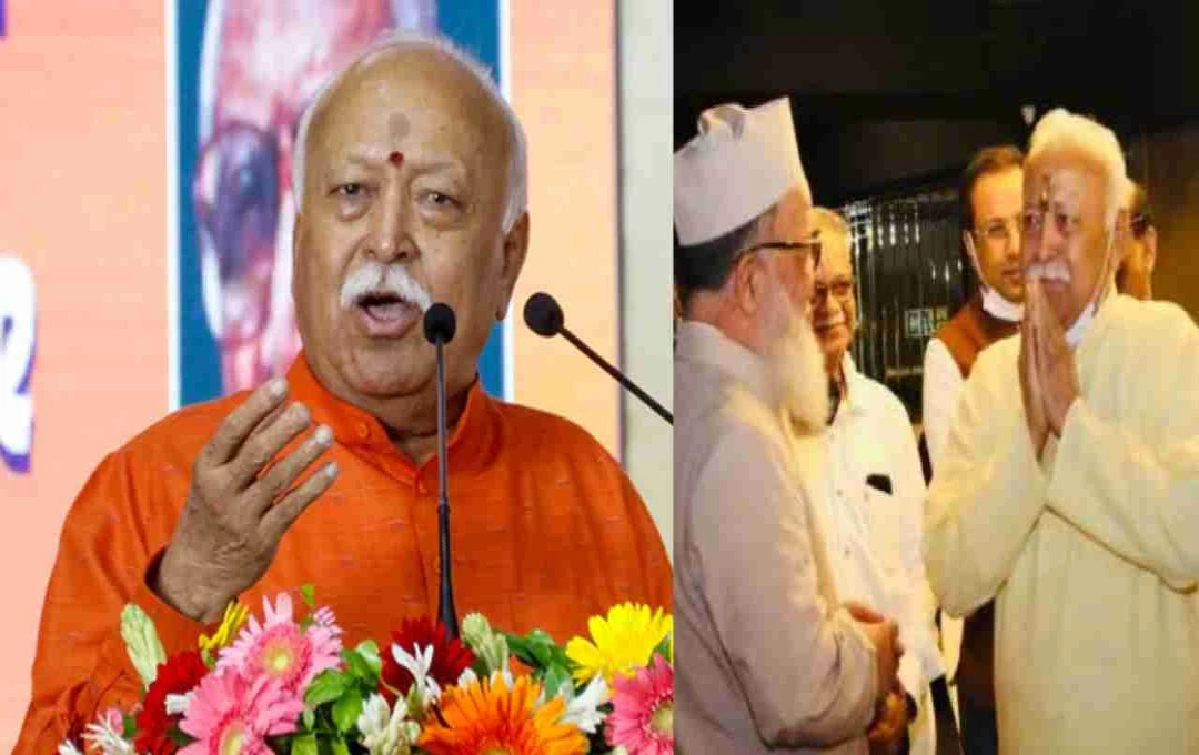 দিল্লিতে মুসলিম ধর্মগুরুদের সঙ্গে আরএসএস প্রধান মোহন ভাগবতের সাক্ষাৎ: সম্প্রীতি বাড়ানোর উদ্যোগ