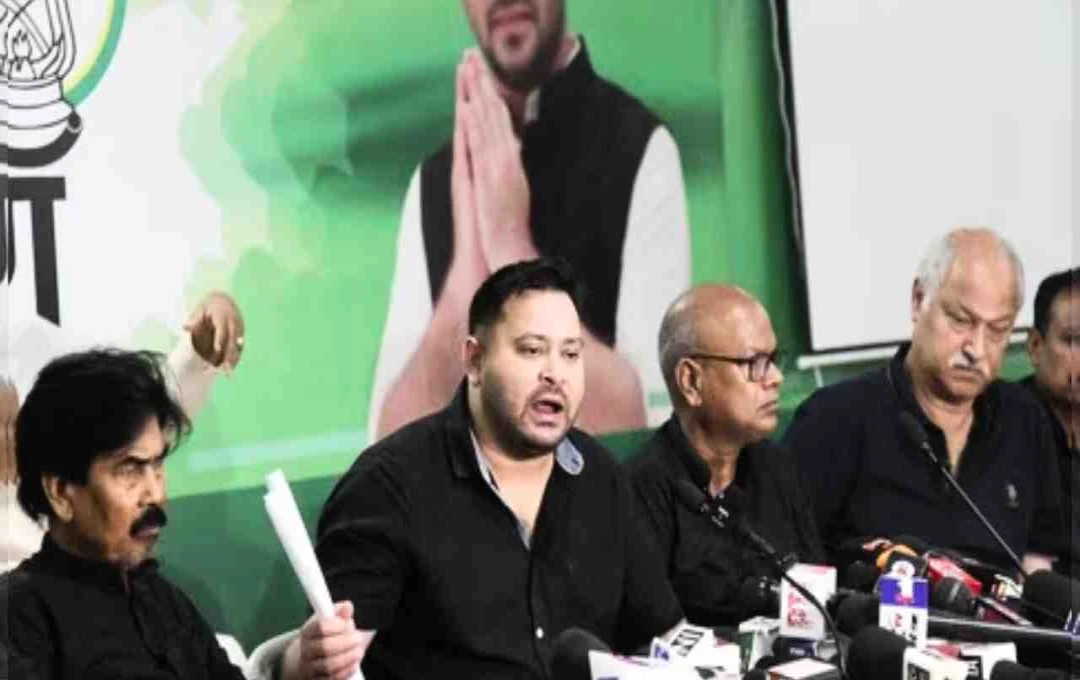 Bihar Political Crisis: Tejashwi Yadav's Boycott Threat Exposes Grand Alliance Discord