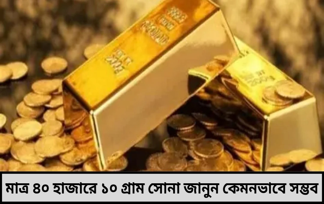 সোনার দামে আগুন তবু কি সস্তায় মিলবে সোনার গয়না?