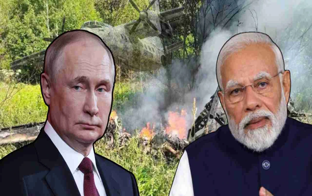 रूस विमान हादसा: प्रधानमंत्री मोदी ने जताया शोक, कहा- इस दुख की घड़ी में भारत रूस के साथ
