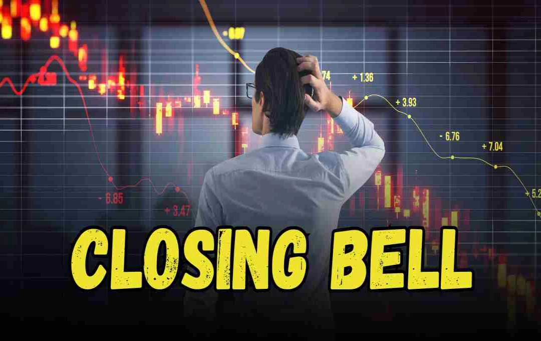 Closing Bell: सेंसेक्स-निफ्टी में भारी गिरावट, फाइनेंस और ऑटो सेक्टर बने गिरावट के कारण