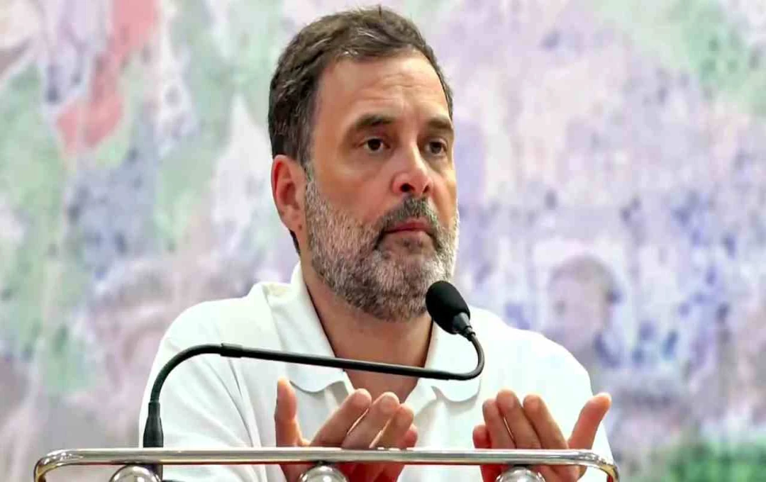 राहुल गांधी का गुजरात दौरा: वडोदरा एयरपोर्ट पर हुआ भव्य स्वागत, मिशन 2027 की शुरुआत