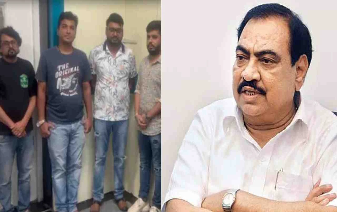 Eknath Khadse's Son-in-Law Arrested in Pune Rave Party Drug Bust