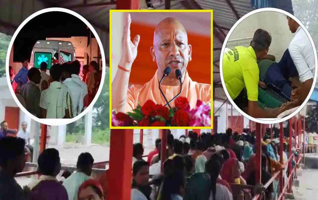Avasaneshwar Mandir Accident: योगी सरकार देगी मृतकों के परिजनों को 5-5 लाख का मुआवजा, जानें कैसे हुआ हादसा?