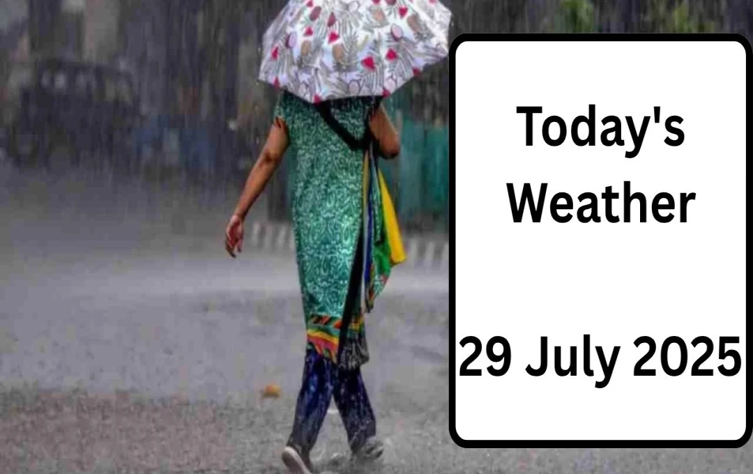 India Weather Alert: Heavy Rainfall Warning Issued Across Multiple States