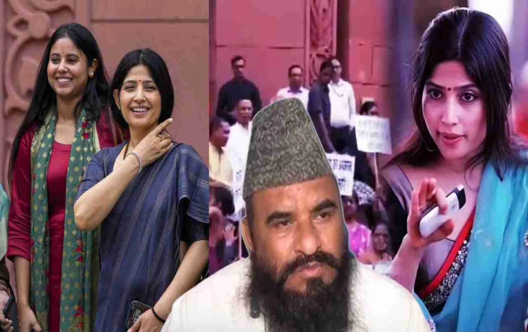Maulana Sajid Rashidi Faces FIR for Derogatory Remarks Against Dimple Yadav