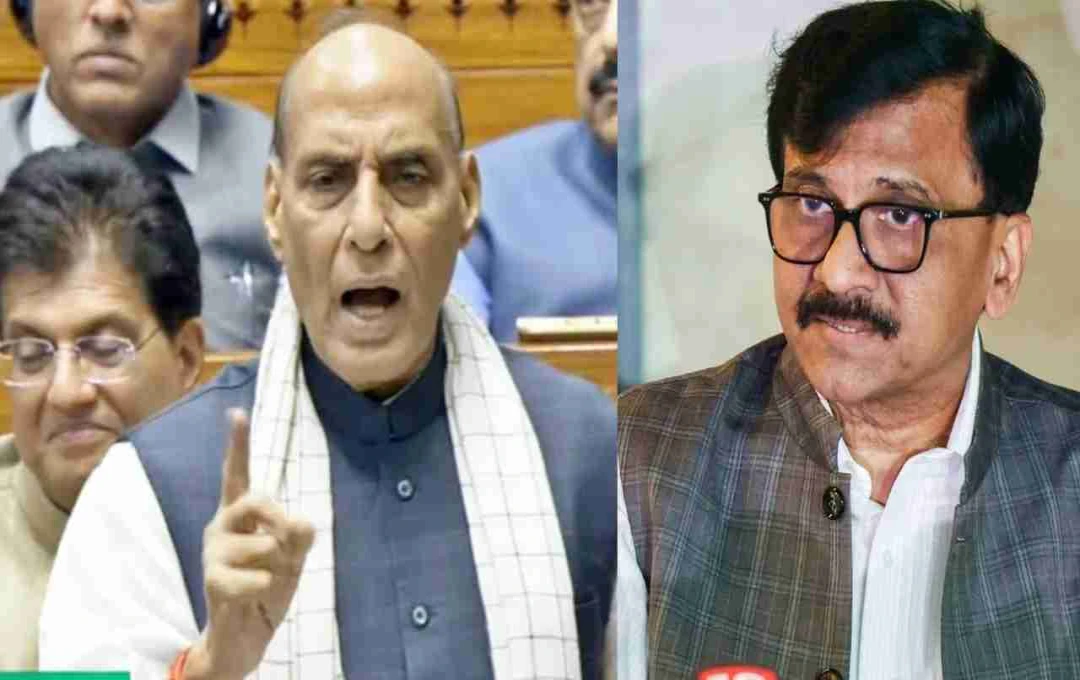 Rajnath Singh's PoK Statement Sparks Controversy: Sanjay Raut Questions BJP's Intentions