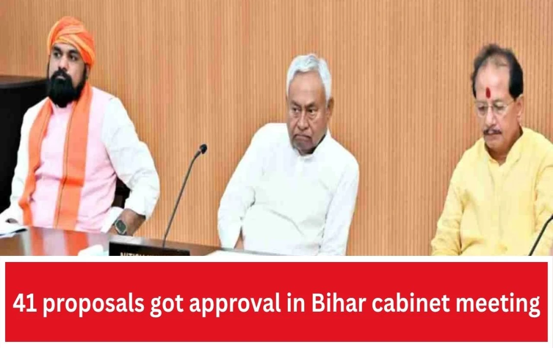 Bihar Cabinet Approves Journalist Pension Amendments, Rajgir Sports Academy, and Sita Kund Mela as State Fair