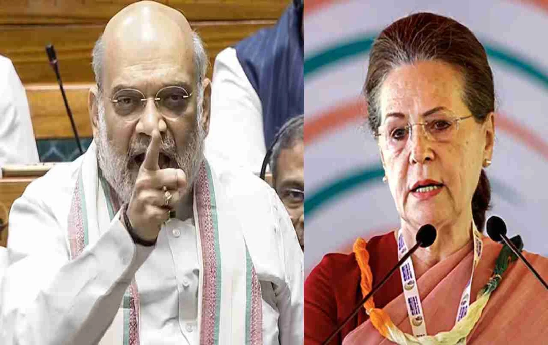 Amit Shah Attacks Congress Over Batla House Encounter, Accuses Sonia Gandhi of Crying for Terrorists