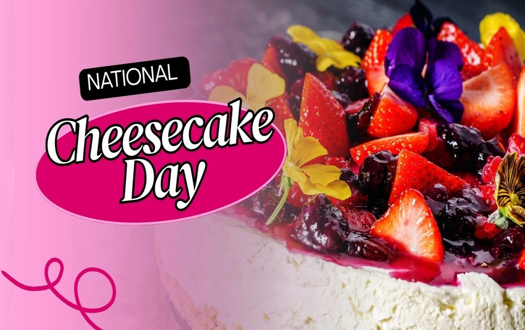 National Cheesecake Day: स्वाद, इतिहास और जश्न का मीठा दिन