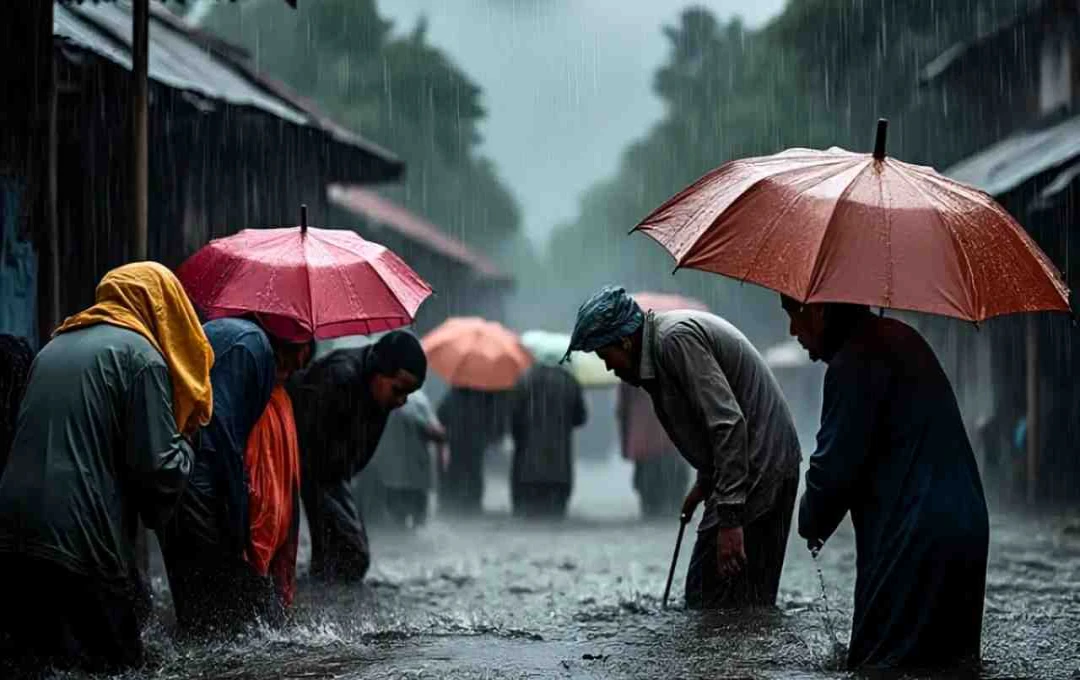 राजस्थान के कई जिलों में बारिश का रेड अलर्ट जारी, स्कूल बंद, प्रशासन हाई अलर्ट पर