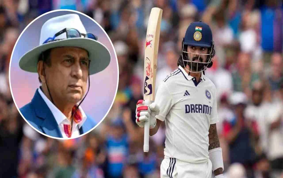 KL Rahul on the Verge of Surpassing Sunil Gavaskar's Record in England