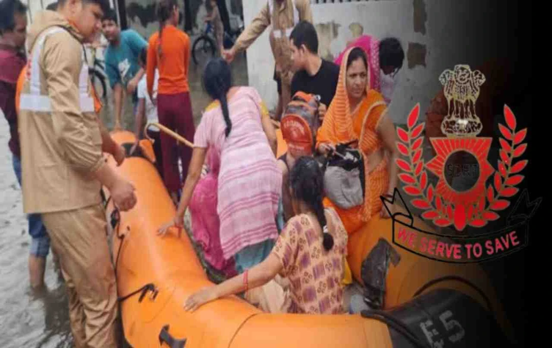 Rajasthan Floods: Rescue Operations Underway as Heavy Rains Disrupt Life