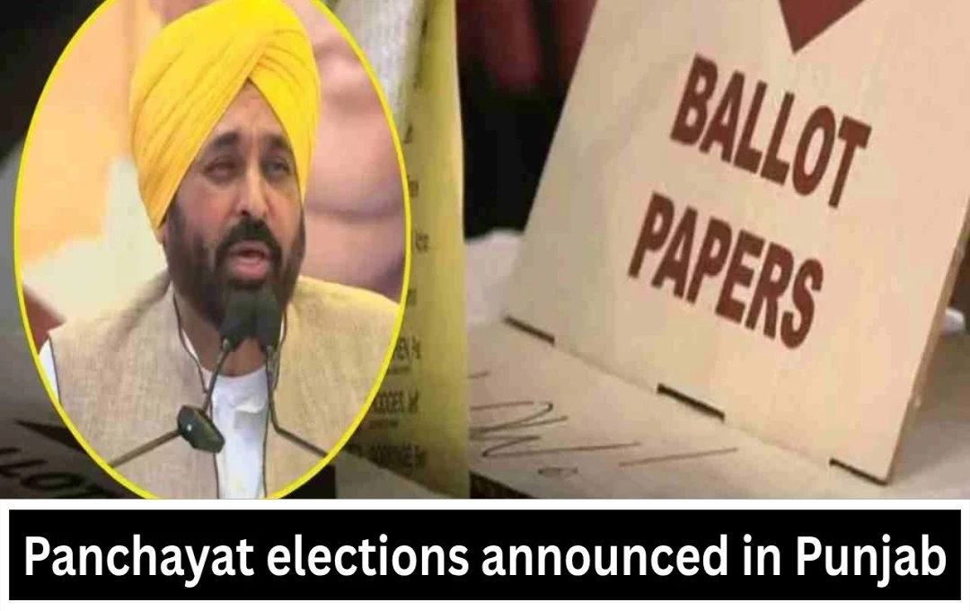 Punjab Gears Up for Panchayat Samiti and Zilla Parishad Elections by October 2025