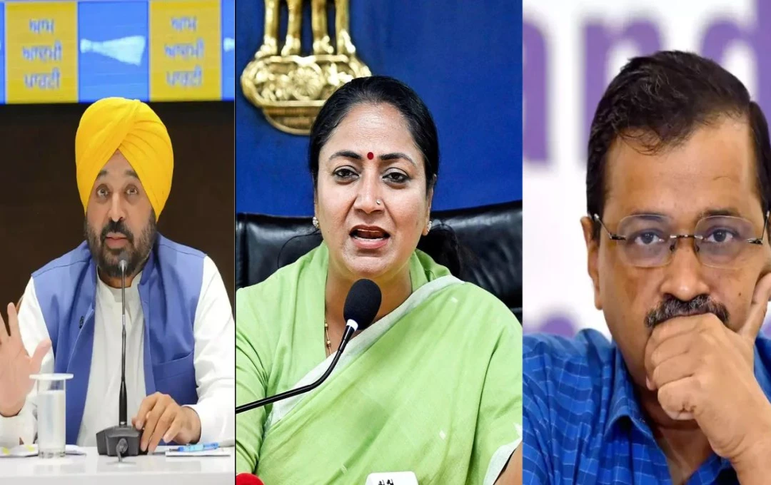 पंजाब में CM नहीं सिर्फ नाम के हैं मान, रेखा गुप्ता बोलीं- असली कंट्रोल केजरीवाल के पास